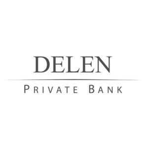 10 - Logo Banque Delen «Visite guidée en exclusivité, suivi d'un walking dinner avec illusioniste«