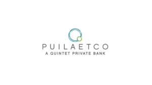 10 - Logo Puilaetco «Soirée avec clients dans l'exposition, suivi d'un cocktail.«